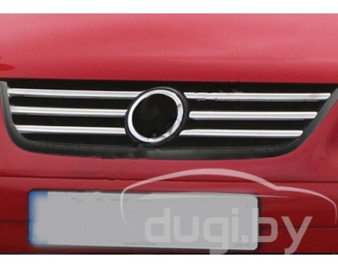 Накладки на решетку радиатора для Touran.